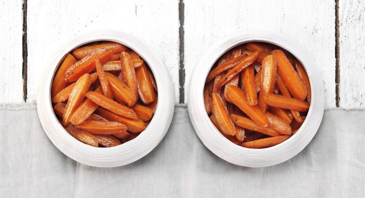 Zanahorias al horno especiadas