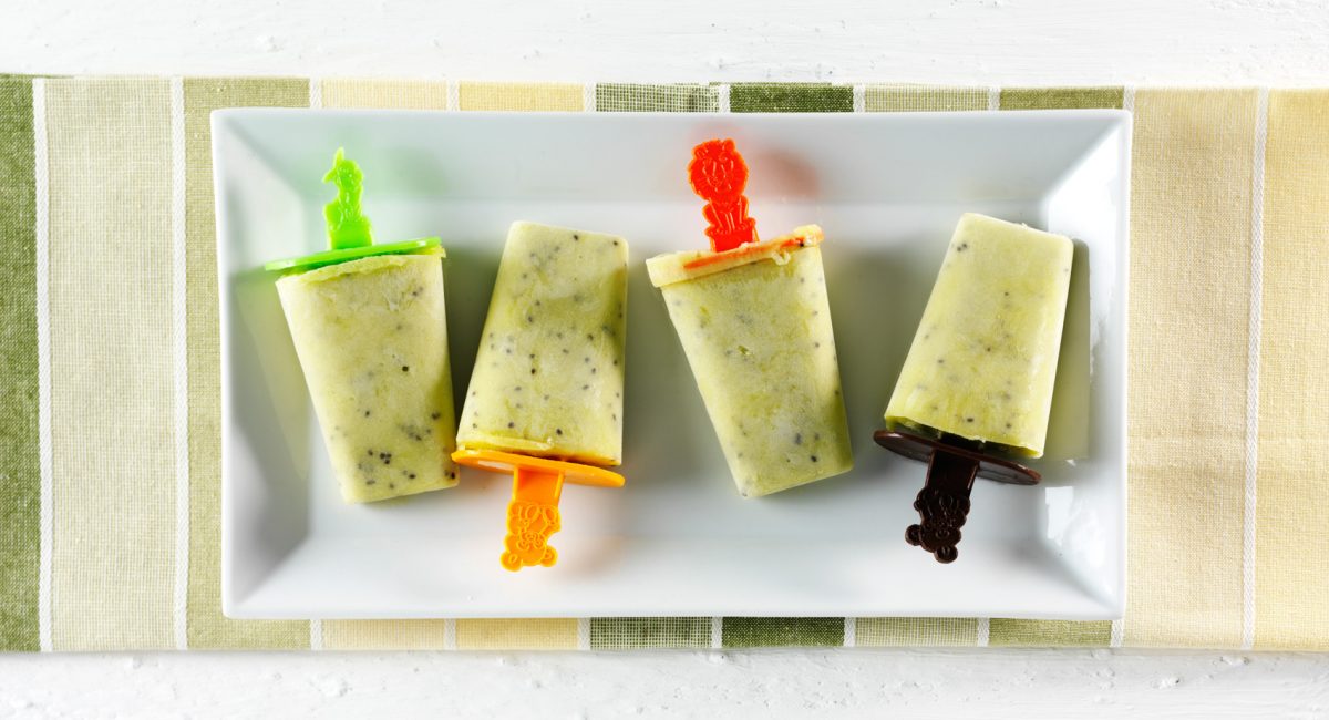 Helados de fruta fresca