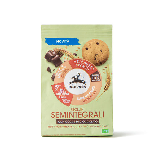 Galletas semiintegrales con pepitas de chocolate ecológicas - FR251