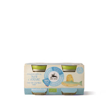 Cargar imagen en el visor de la galería, Puré de trucha y verduras ecológico - 2 tarritos - BF160TV