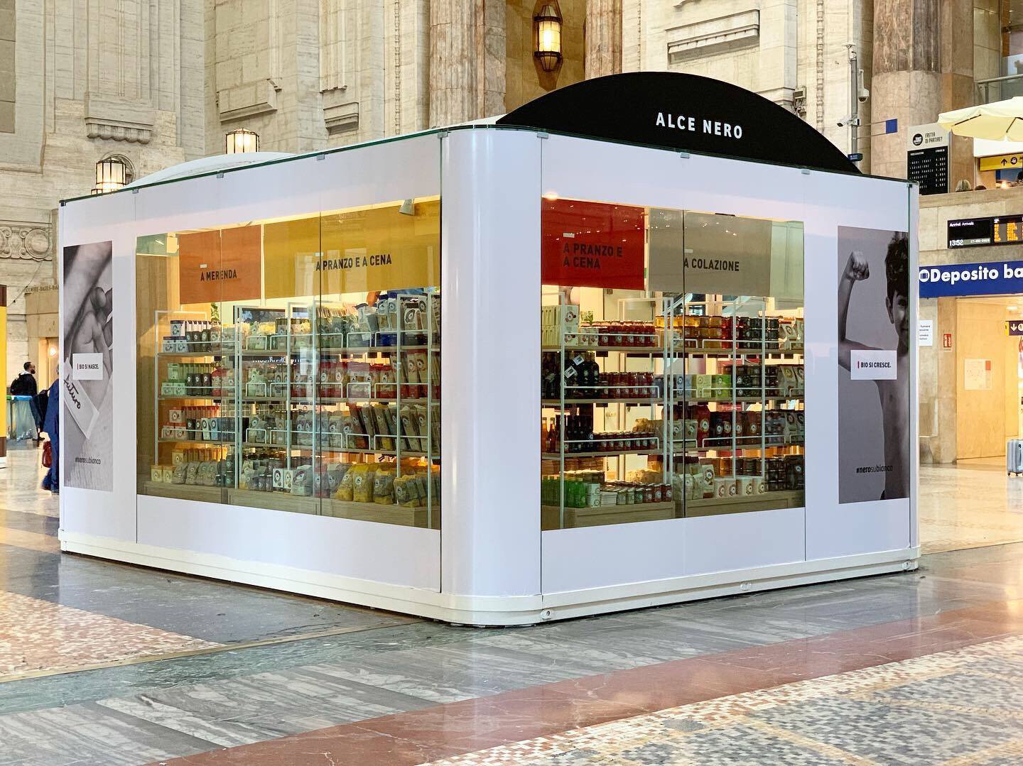 Inaugurada nuestra primera pop-up store en la Estación Central de Milán