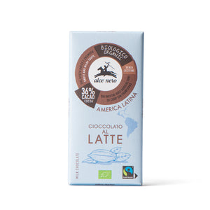 Chocolate con leche 36% ecológico - CL100