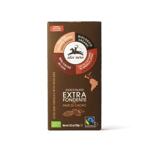 Chocolate negro extra 80% con semillas de cacao ecológico - CF100FA