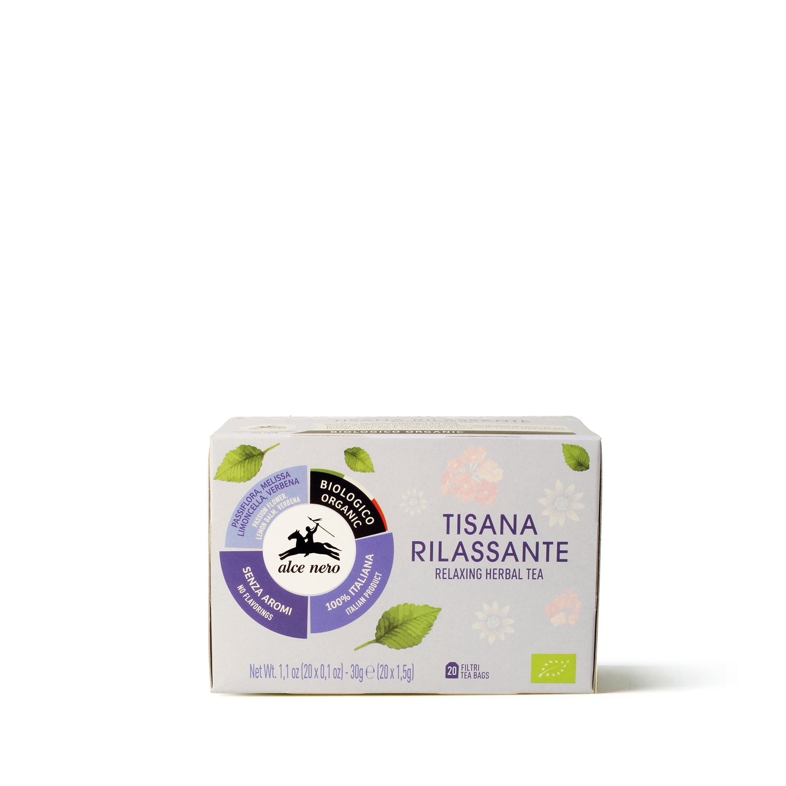 Tisana relajante ecológica - 20 bolsitas-TR020