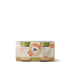 Puré de pollo ecológico - 2 tarritos - BF160PO
